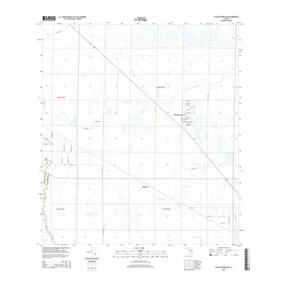 2015 Map of Taylor Creek SW, 2015 Print
