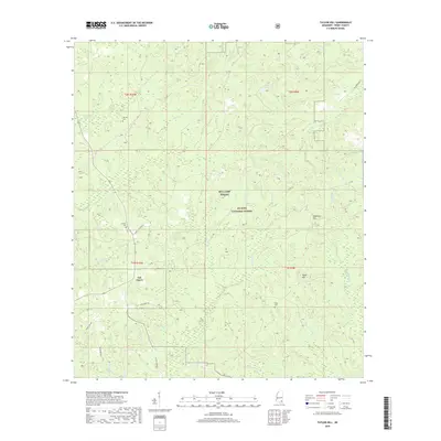 2018 Map of Taylor Hill, 2018 Print