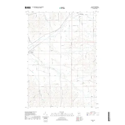 2018 Map of Taylor, 2018 Print