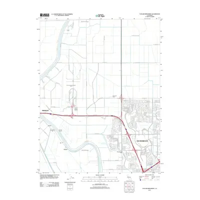 2012 Map of Taylor Monument, 2012 Print