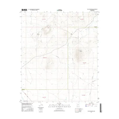 2017 Map of Taylor Mountain, 2017 Print