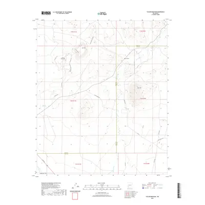 2020 Map of Taylor Mountain, 2020 Print