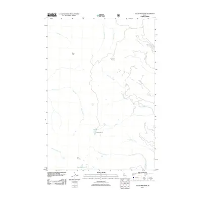 2011 Map of Taylor Mountain, 2011 Print