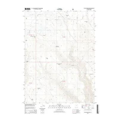 2014 Map of Taylor Mountain, 2014 Print