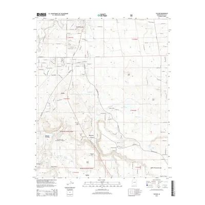 2014 Map of Taylor, 2014 Print