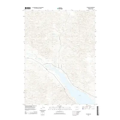 2014 Map of Taylor NE, 2014 Print
