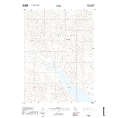2017 Map of Taylor NE, 2017 Print