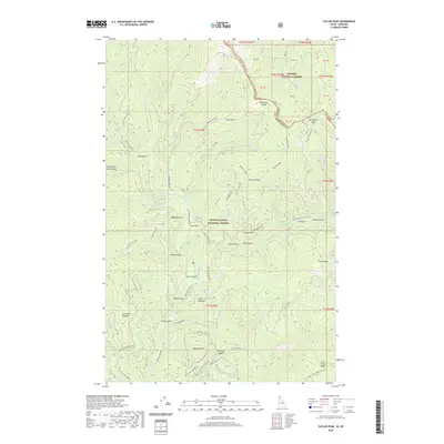 2020 Map of Taylor Peak, 2020 Print