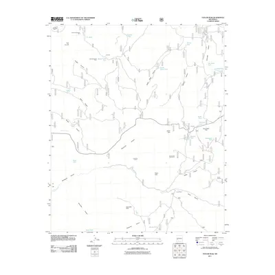 2011 Map of Taylor Peak, 2011 Print