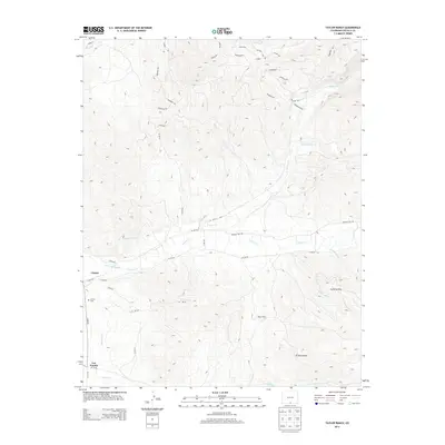 2013 Map of Taylor Ranch, 2013 Print