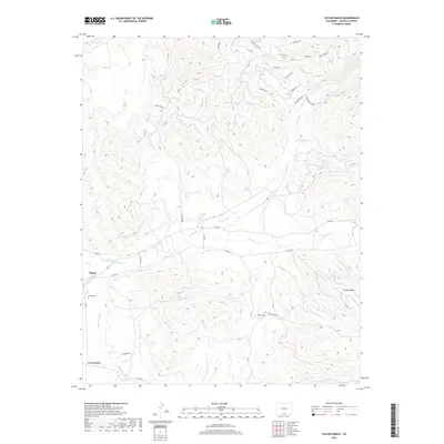 2019 Map of Taylor Ranch, 2019 Print
