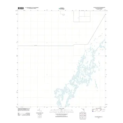 2012 Map of Taylor Slough, 2012 Print