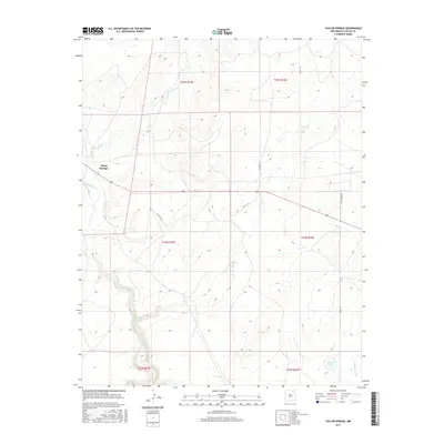 2017 Map of Taylor Springs, 2017 Print