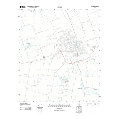 2010 Map of Taylor, 2010 Print
