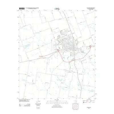 2013 Map of Taylor, 2013 Print