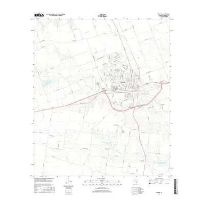 2016 Map of Taylor, 2016 Print