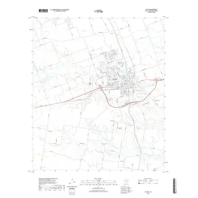 2019 Map of Taylor, 2019 Print