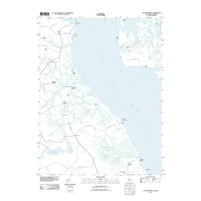 2011 Map of Taylors Bridge, 2011 Print