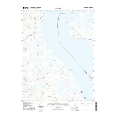 2016 Map of Taylors Bridge, 2016 Print