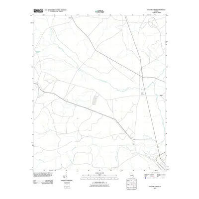 2011 Map of Taylors Creek, 2011 Print