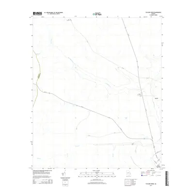 2014 Map of Taylors Creek, 2014 Print