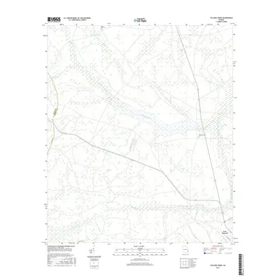 2017 Map of Taylors Creek, 2017 Print