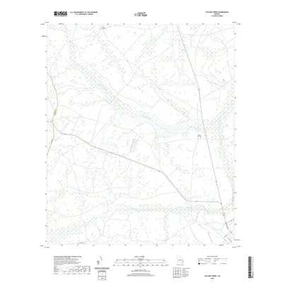 2020 Map of Taylors Creek, 2020 Print