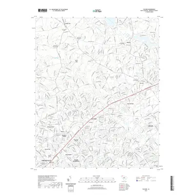 2020 Map of Taylors, 2020 Print