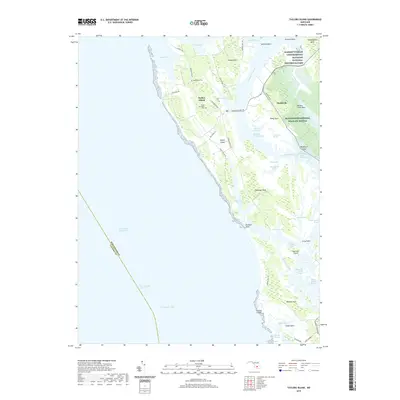 2019 Map of Taylors Island, 2019 Print