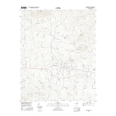 2016 Map of Taylorsville, 2016 Print
