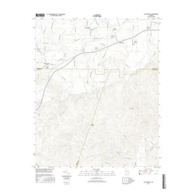 2017 Map of Taylorsville, 2017 Print