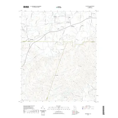 2020 Map of Taylorsville, 2020 Print
