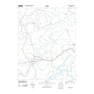 2010 Map of Taylorsville, 2010 Print