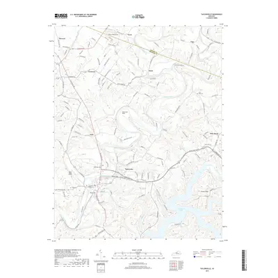 2019 Map of Taylorsville, 2019 Print