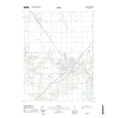 2021 Map of Taylorville, 2021 Print