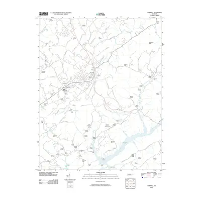 2010 Map of Tazewell, 2010 Print