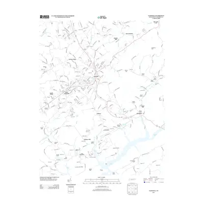 2013 Map of Tazewell, 2013 Print