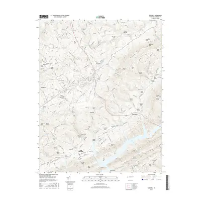 2016 Map of Tazewell, 2016 Print