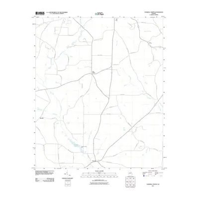 2011 Map of Tazewell North, 2011 Print