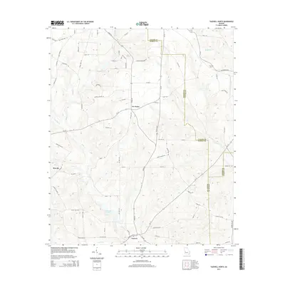 2014 Map of Tazewell North, 2014 Print