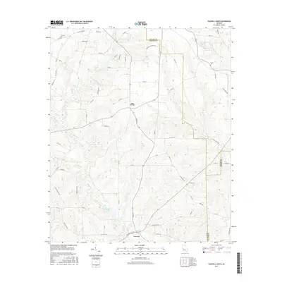 2017 Map of Tazewell North, 2017 Print