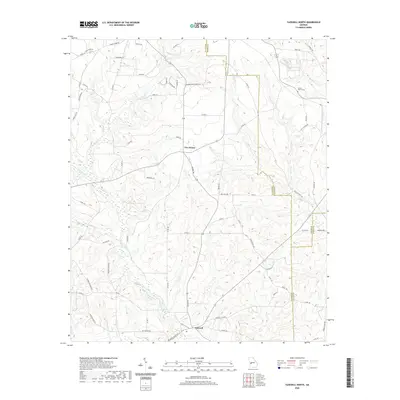 2020 Map of Tazewell North, 2020 Print