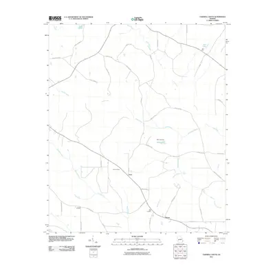 2011 Map of Tazewell South, 2011 Print
