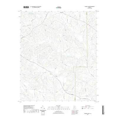 2020 Map of Tazewell South, 2020 Print