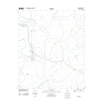 2012 Map of Tchula, 2012 Print