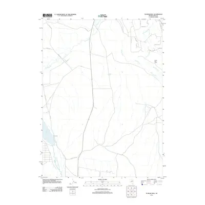 2012 Map of Te-Moak Well, 2012 Print