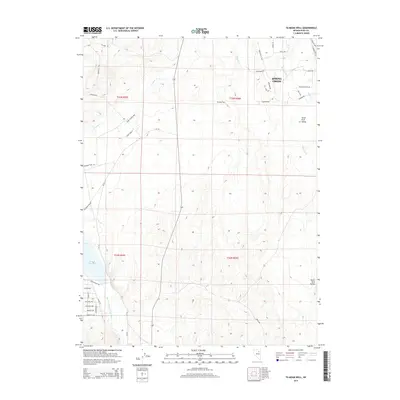 2014 Map of Te-Moak Well, 2014 Print