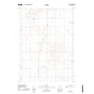 2017 Map of Tea Kettle Rock, 2017 Print