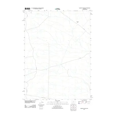 2012 Map of Teakettle Butte, 2012 Print