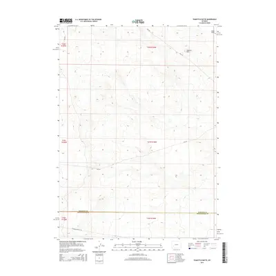 2015 Map of Teakettle Butte, 2015 Print